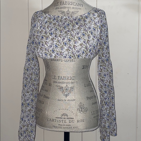 For Love And Lemons, Cropped long sleeve top - Picture 1 of 6